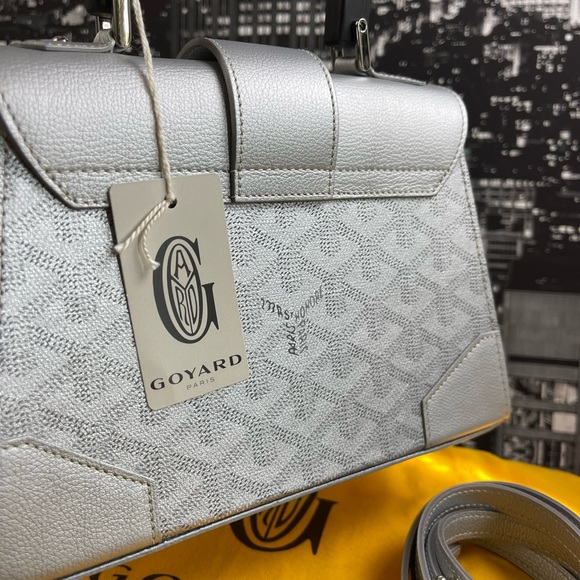 Rare collector Limited edition Goyard Saigón Mini structure Silver Cal - Picture 5 of 16